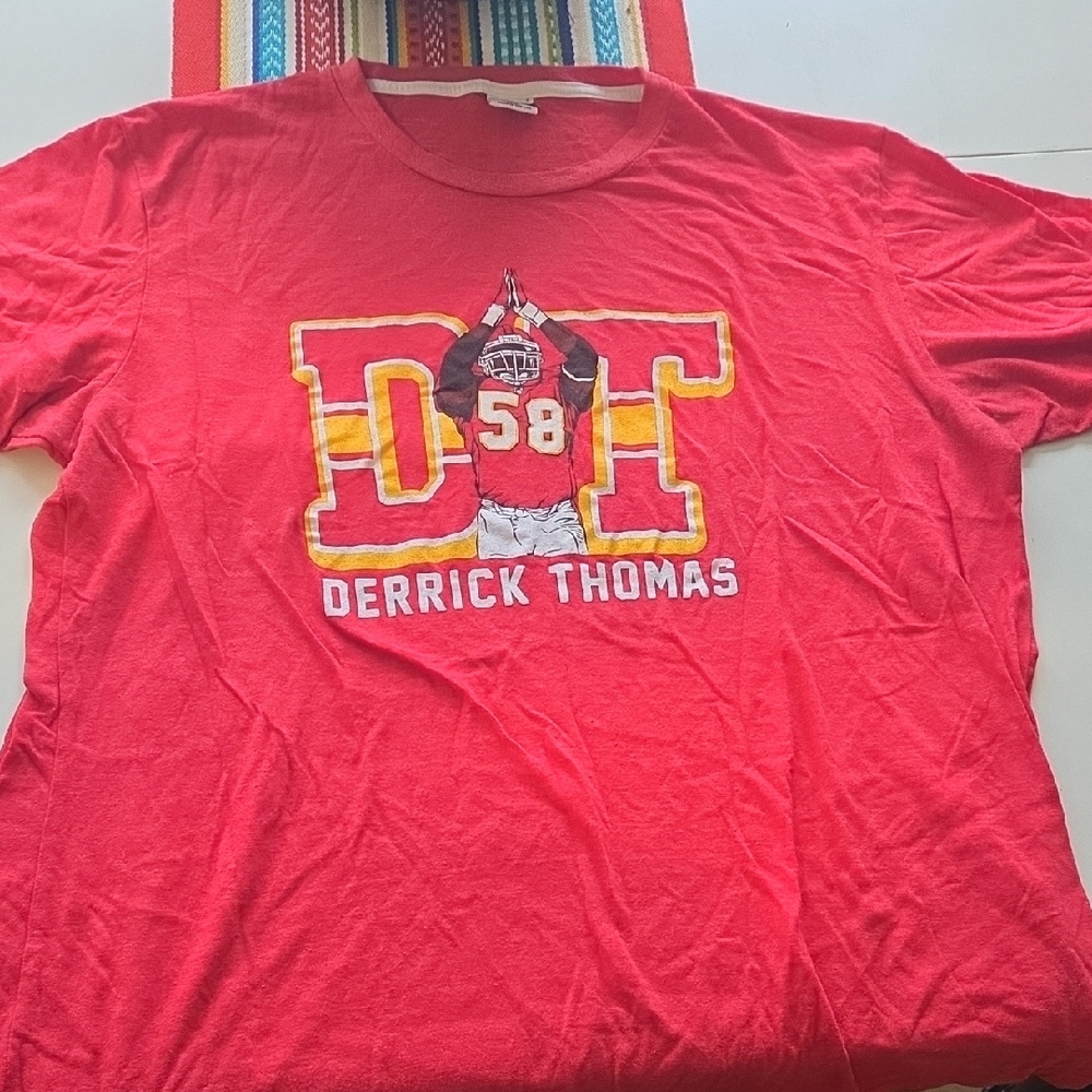Red Derrick Thomas Graphic T-Shirt